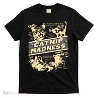 Vintage Catnip Madness Cute Kitten Funny Cat Men Women T-Shirt thumb 0