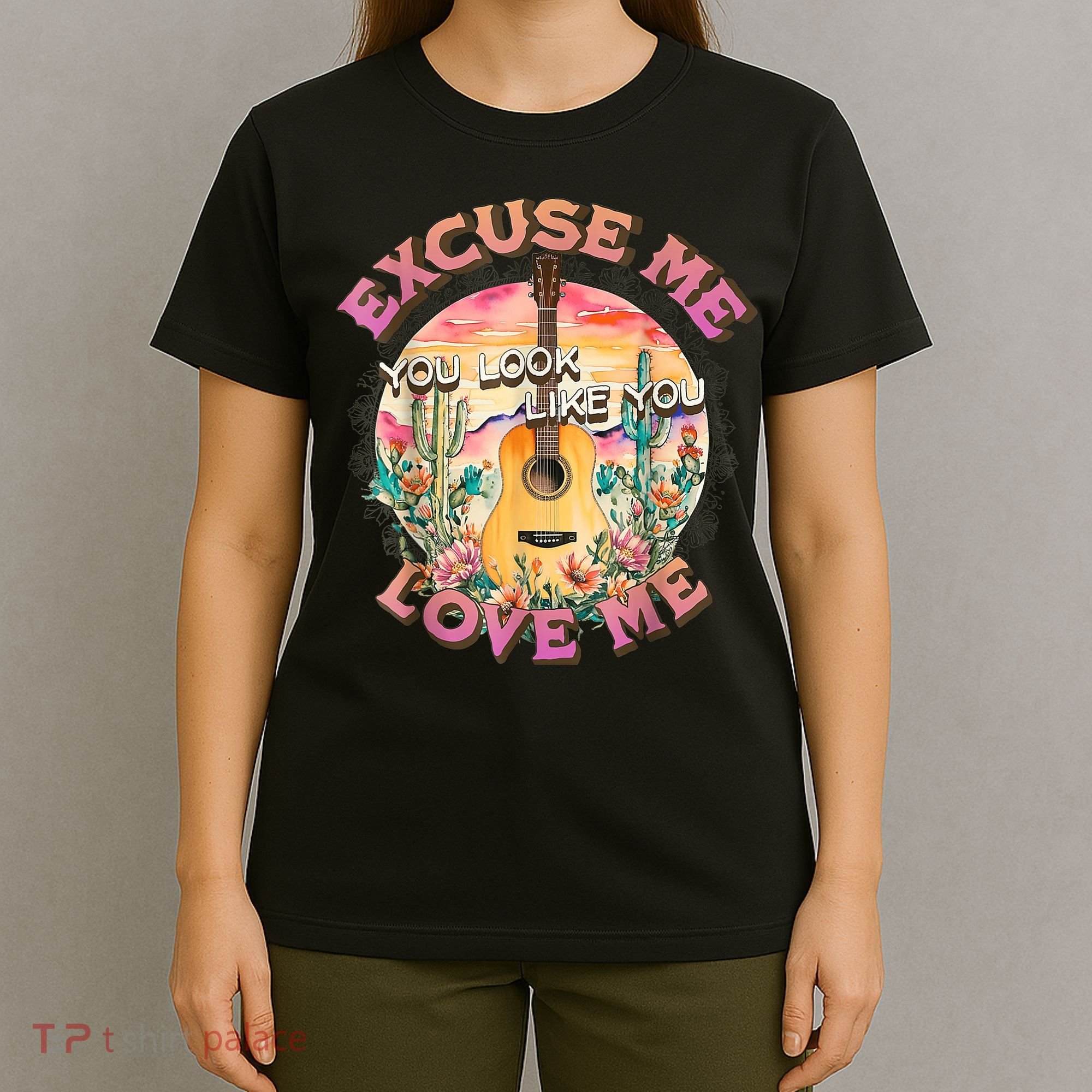 Vintage Country Music Excuse Me You Look Like You Love Me T-Shirt