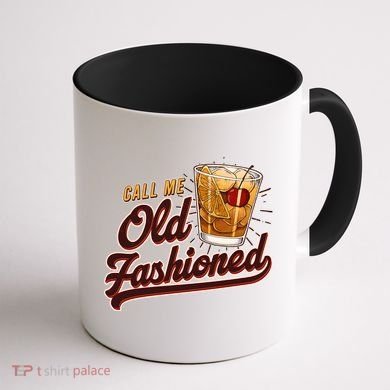 Vintage Call Me Old Fashioned Coffee Mug back