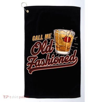 Vintage Call Me Old Fashioned Golf Towel
