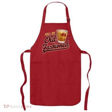 Vintage Call Me Old Fashioned Apron