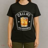 Vintage Call Me Old Fashioned Whiskey Funny Bourbon T-Shirt thumb 4
