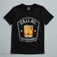 Vintage Call Me Old Fashioned Whiskey Funny Bourbon T-Shirt thumb 5