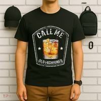 Vintage Call Me Old Fashioned Whiskey Funny Bourbon T-Shirt thumb 6