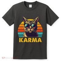 Vintage Cat Music Gifts T-Shirt thumb 0