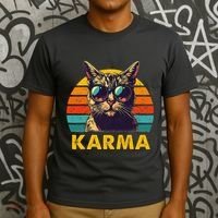 Vintage Cat Music Gifts T-Shirt thumb 3