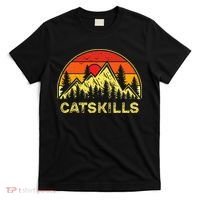 Vintage Catskills New York Mountains Nature Hiking Souvenir T-Shirt thumb 0