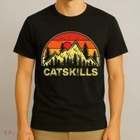 Vintage Catskills New York Mountains Nature Hiking Souvenir T-Shirt thumb 3
