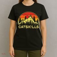 Vintage Catskills New York Mountains Nature Hiking Souvenir T-Shirt thumb 4