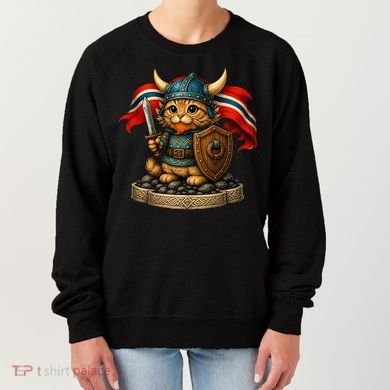 Viking Cat Norway Norwegian Women's Sweatshirt