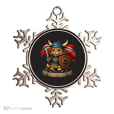 Viking Cat Norway Norwegian Ornament