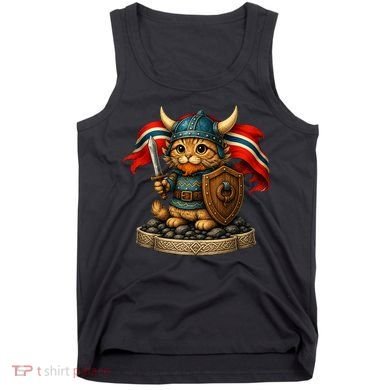 Viking Cat Norway Norwegian Tank Top