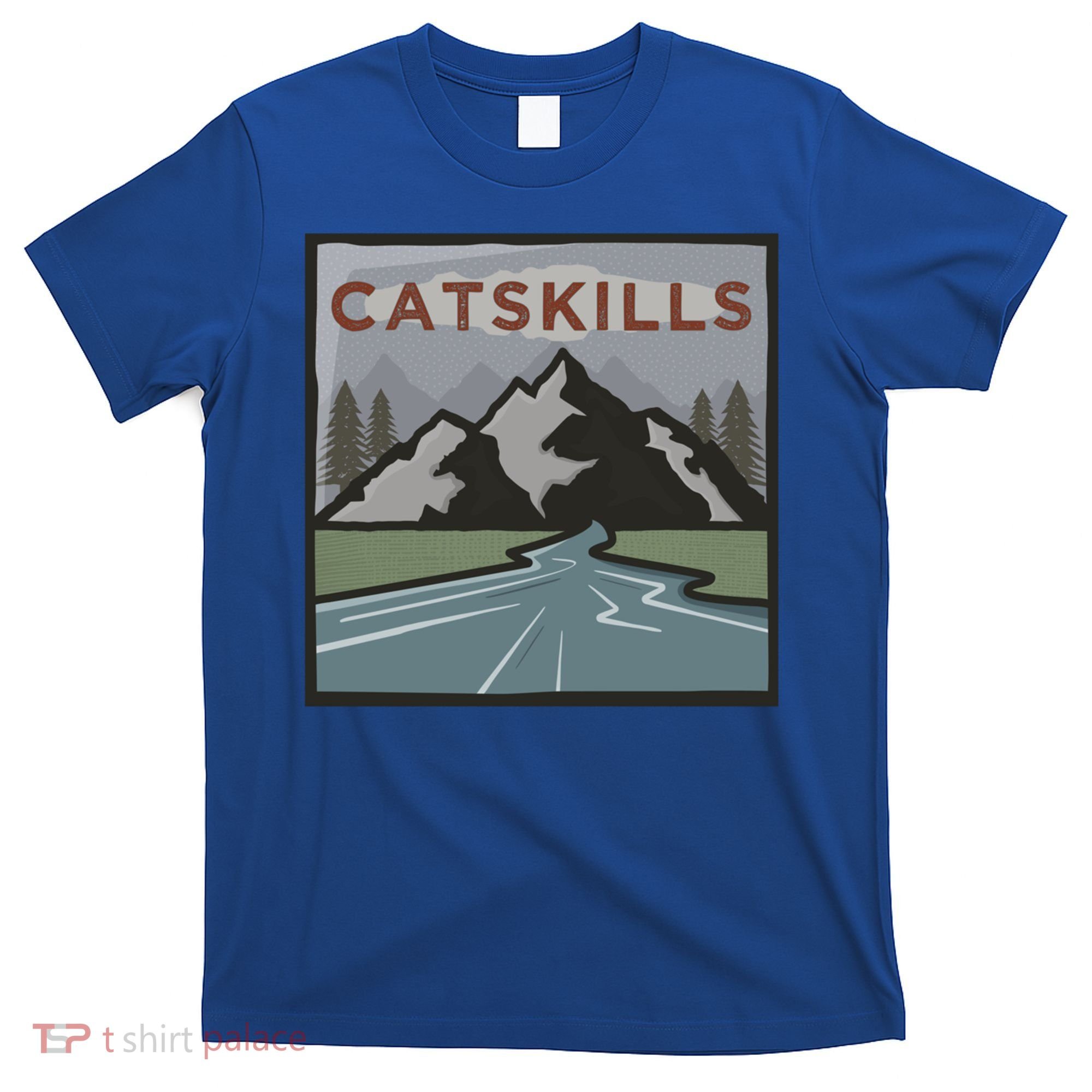 Vintage Catskills Ny Illustration / Retro Catskills Ny Funny Gift T-Shirt