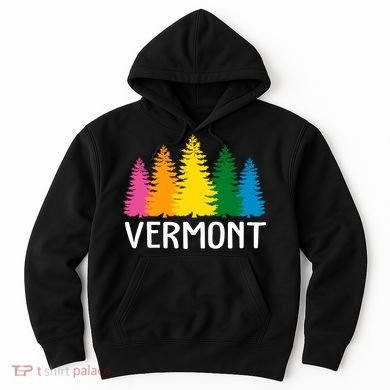 Vermont Colorful Nature Hoodie