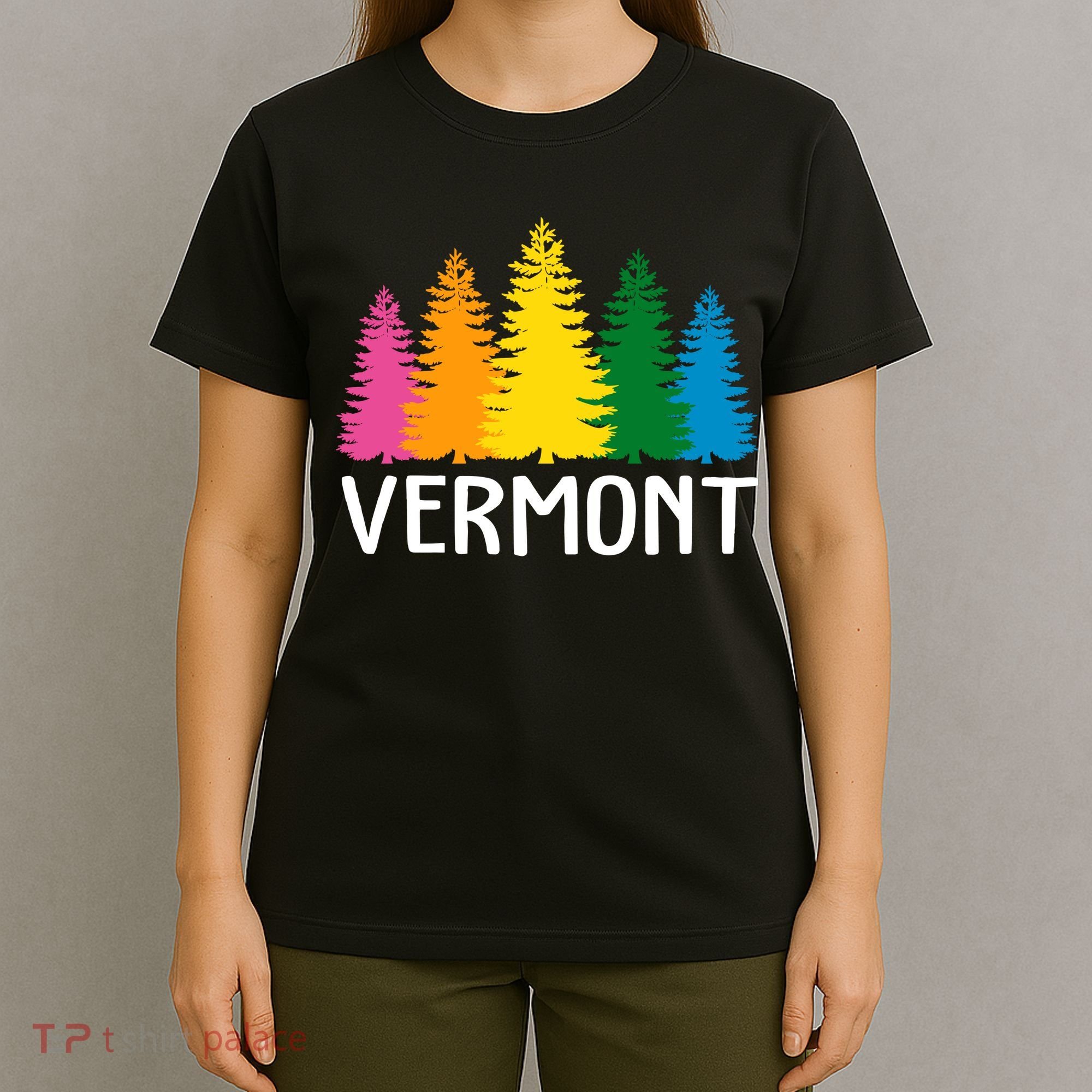 Vermont Colorful Nature T-Shirt