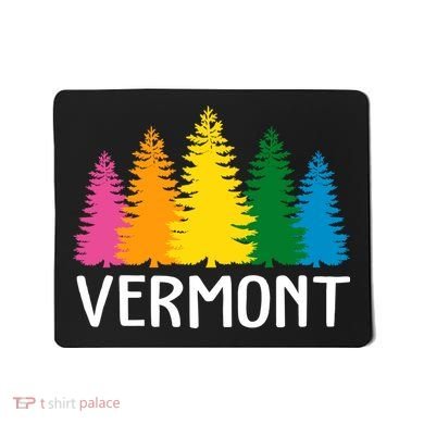 Vermont Colorful Nature Mousepad
