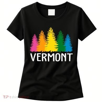 Vermont Colorful Nature Women's T-Shirt