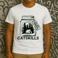 Vintage Catskills New York Souvenir T-Shirt thumb 3