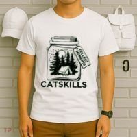 Vintage Catskills New York Souvenir T-Shirt thumb 6
