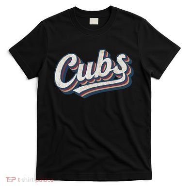 Vintage Cubs Name Throwback Retro Classic T-Shirt