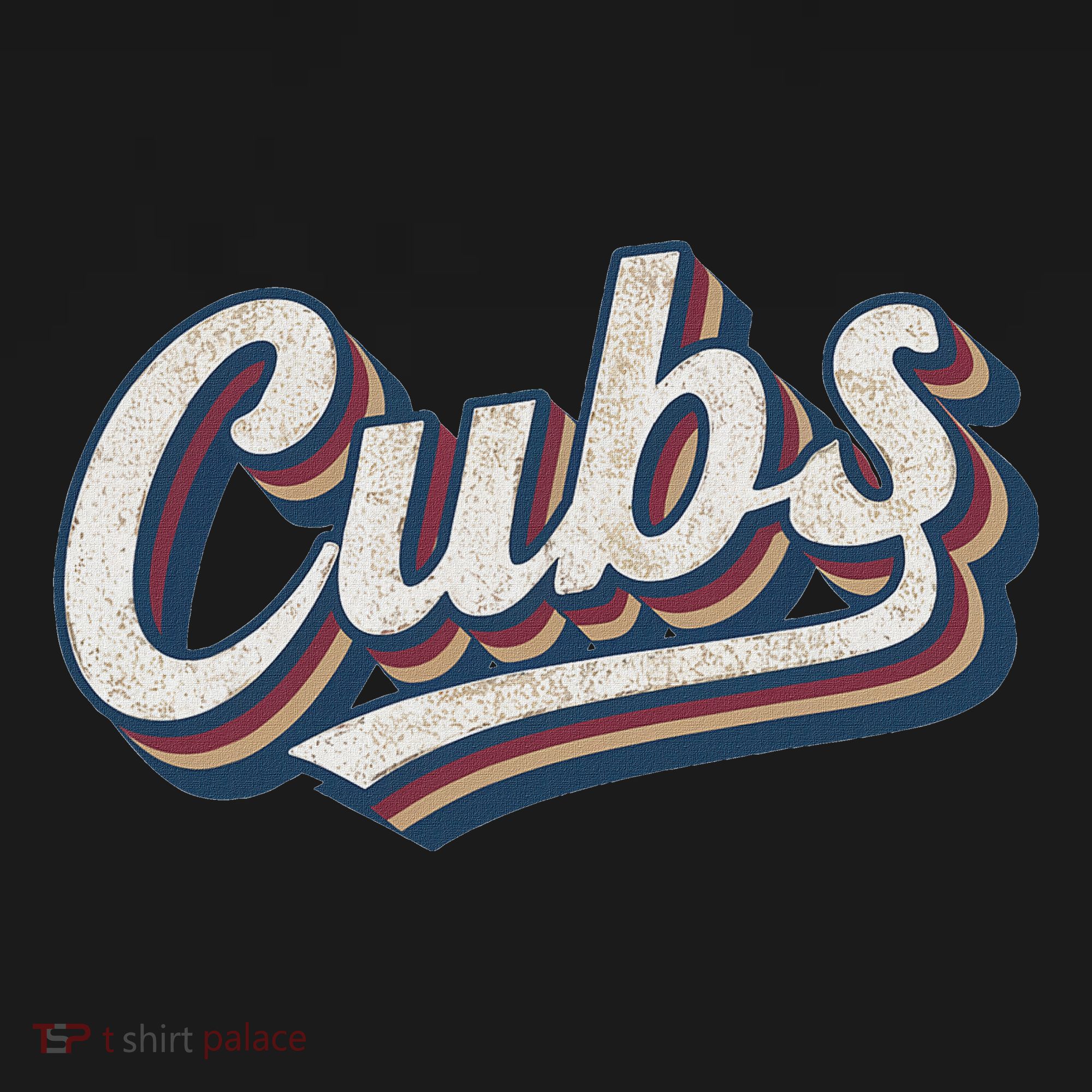 Vintage Cubs Name Throwback Retro Classic T-Shirt