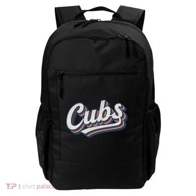 Vintage Cubs Name Throwback Retro Classic Backpack
