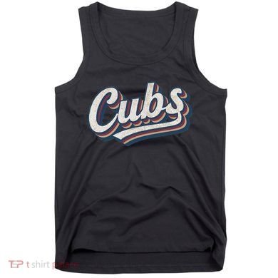 Vintage Cubs Name Throwback Retro Classic Tank Top