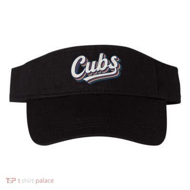 Vintage Cubs Name Throwback Retro Classic Visor
