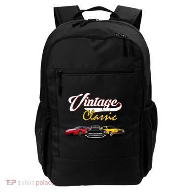 Vintage Classic Oldies Cars Backpack
