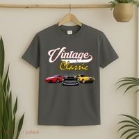 Vintage Classic Oldies Cars T-Shirt thumb 2