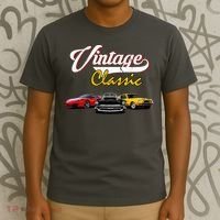 Vintage Classic Oldies Cars T-Shirt thumb 3