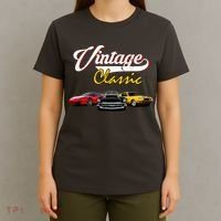 Vintage Classic Oldies Cars T-Shirt thumb 4