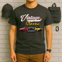 Vintage Classic Oldies Cars T-Shirt thumb 6