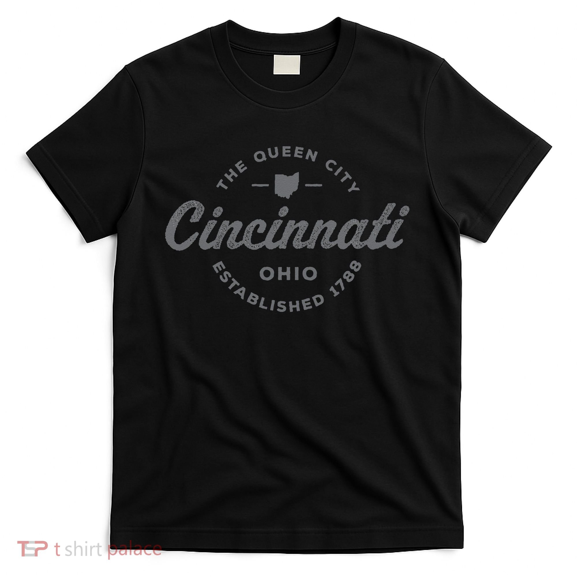 Vintage Cincinnati Ohio 1788 Retro Throwback Souvenir T-Shirt