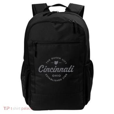 Vintage Cincinnati Ohio 1788 Retro Throwback Souvenir Backpack