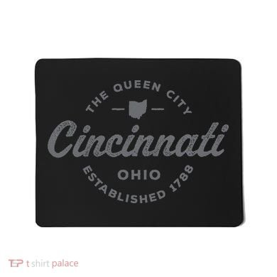 Vintage Cincinnati Ohio 1788 Retro Throwback Souvenir Mousepad