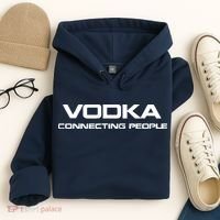 Vodka, Connecting People Hoodie thumb 4
