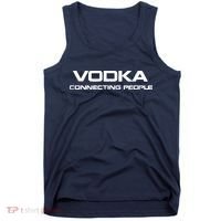 Vodka, Connecting People Tank Top thumb 0