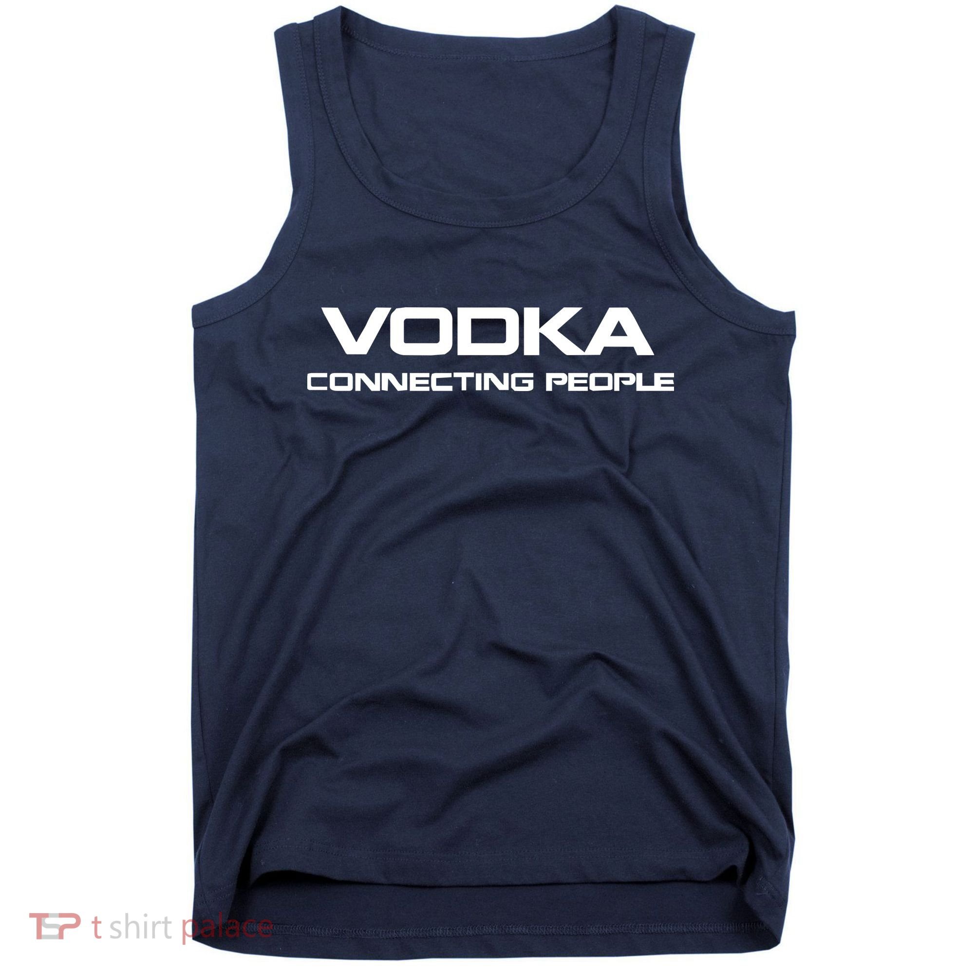 Vodka, Connecting People Tank Top