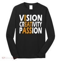 Vision Creativity Passion Funny Humor Long Sleeve Shirt thumb 0