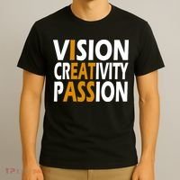 Vision Creativity Passion Funny Humor T-Shirt thumb 3