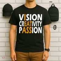 Vision Creativity Passion Funny Humor T-Shirt thumb 6