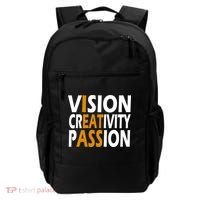 Vision Creativity Passion Funny Humor Backpack thumb 0