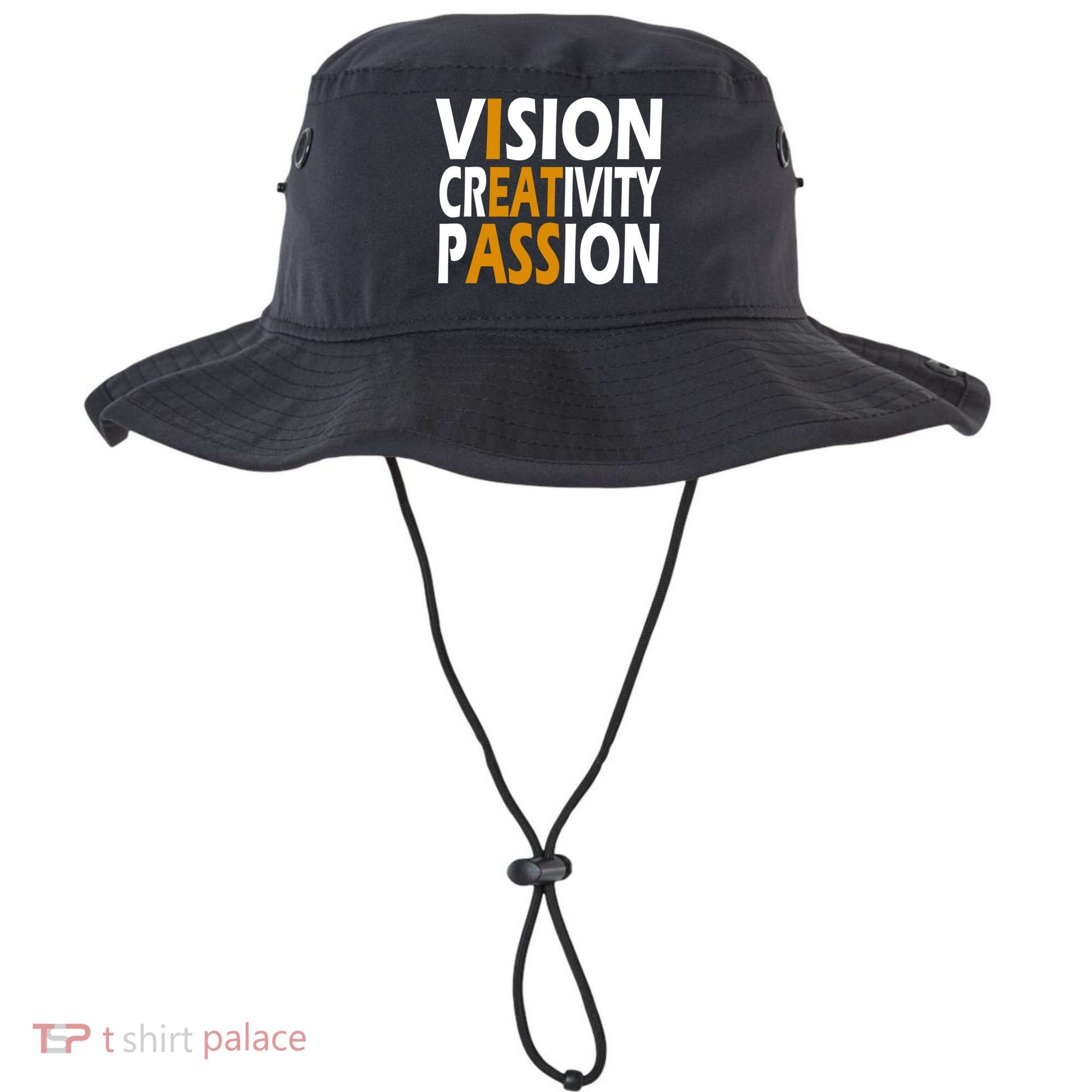 Vision Creativity Passion Funny Humor Bucket Hat