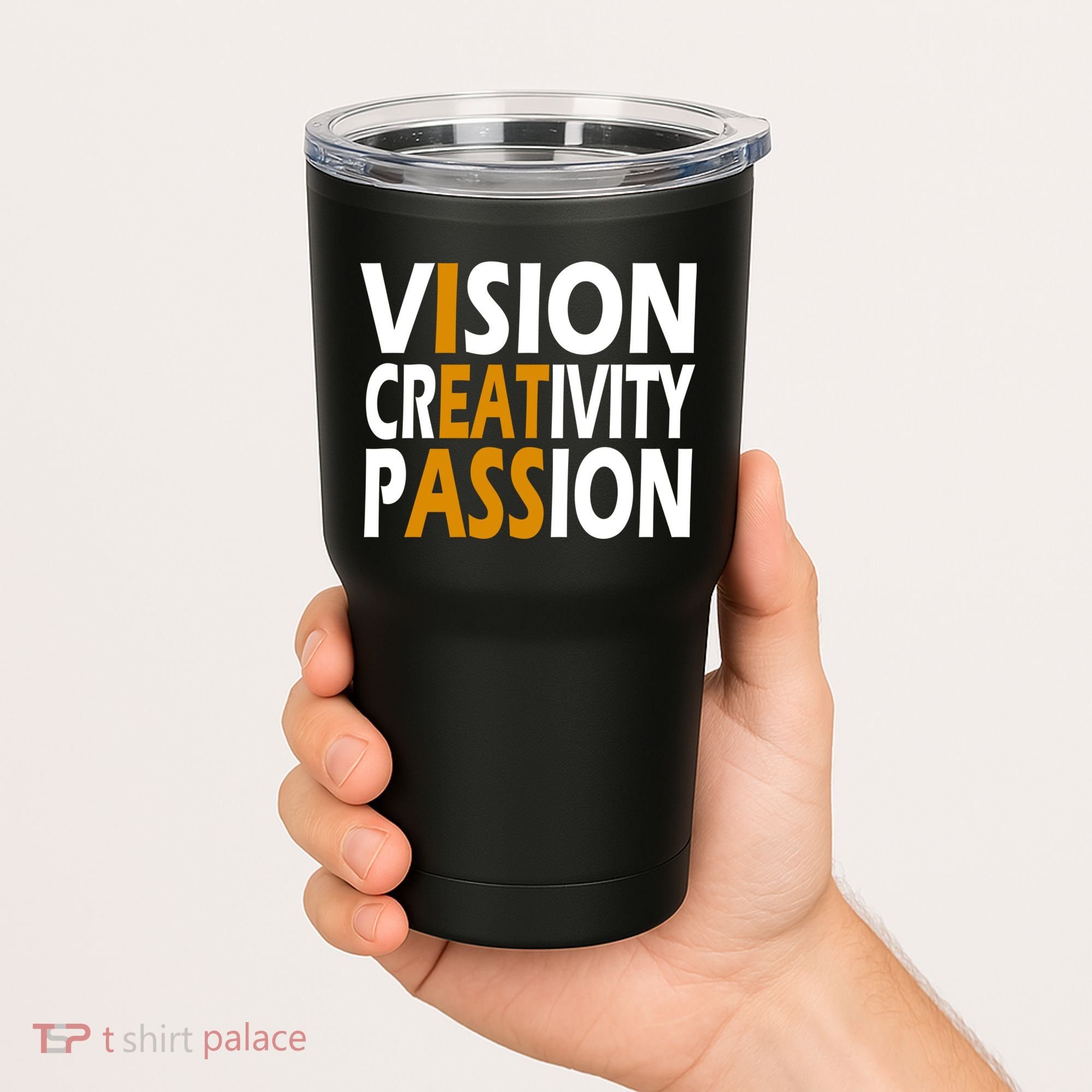 Vision Creativity Passion Funny Humor Tumbler