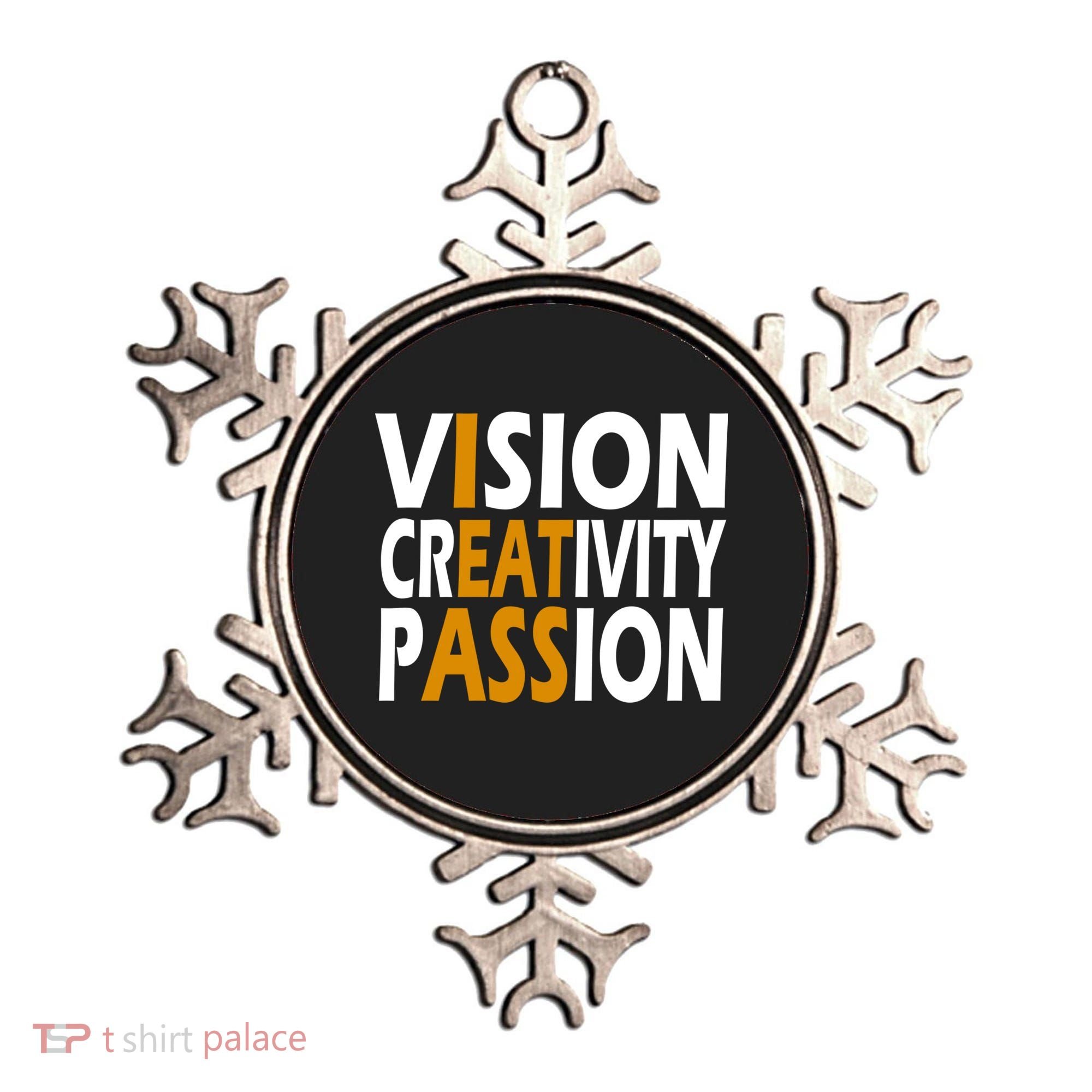 Vision Creativity Passion Funny Humor Ornament