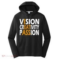 Vision Creativity Passion Funny Humor Performance Fleece Hoodie thumb 0