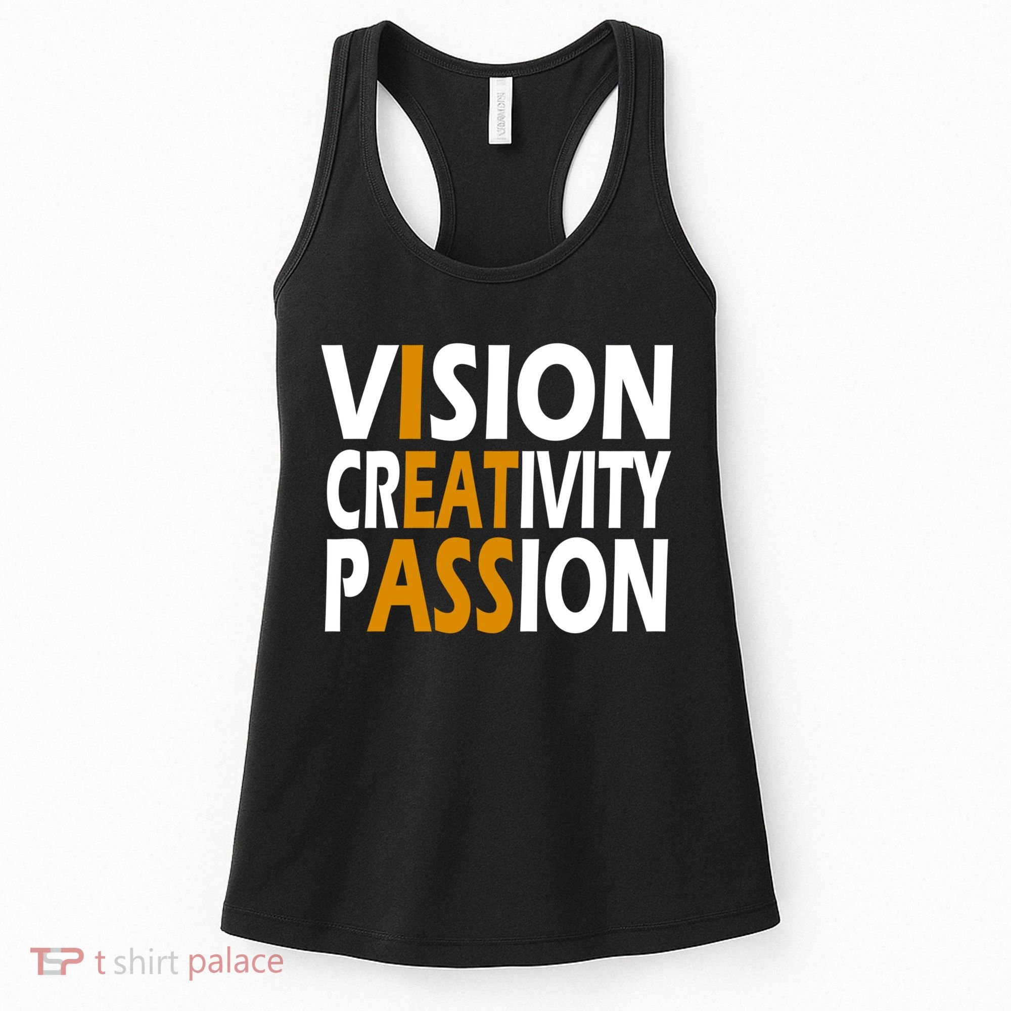 Vision Creativity Passion Funny Humor Women's Tank Top