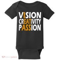 Vision Creativity Passion Funny Humor Baby Bodysuit thumb 0