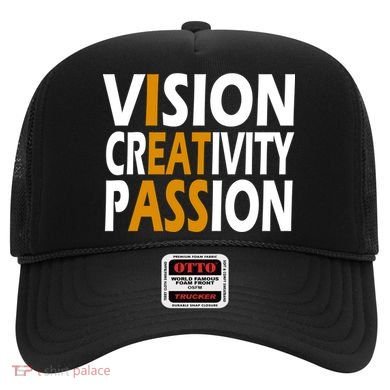Vision Creativity Passion Funny Humor Hat
